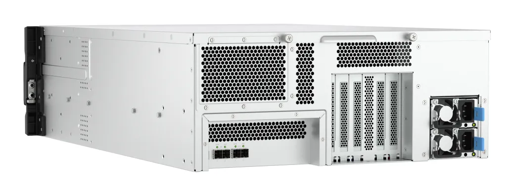 24-bay 4U PCIe SATA JBOD exp unit RPSU+MastStation