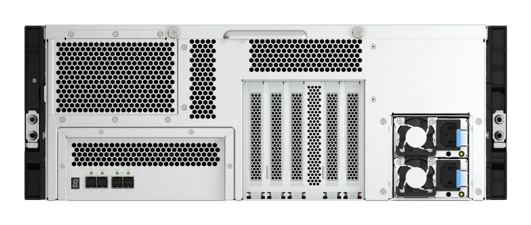 24-bay 4U PCIe SATA JBOD exp unit RPSU+MastStation