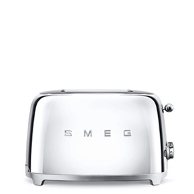 Smeg TSF01SSEU - toaster, 2 slots, Polished Steel
