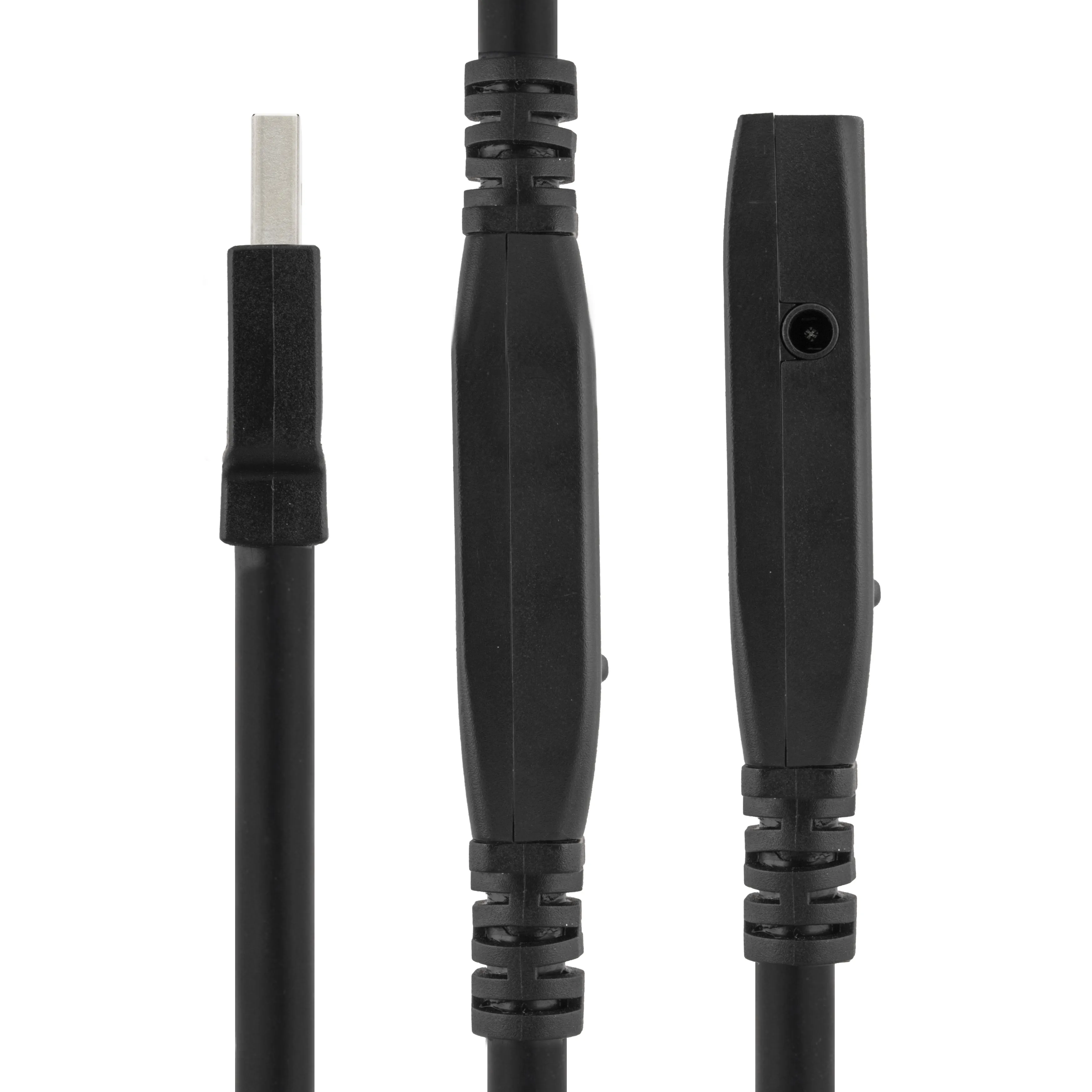 Deltaco Active USB-A 3.0 - extension cable, 15 m, Black