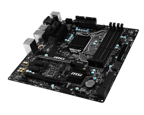 MSI Z170M Mortar, mATX motherboard