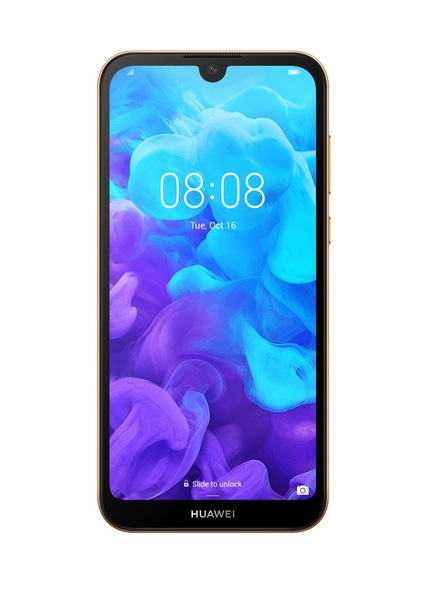 Huawei Y5 (2019) 16 GB/2 GB Android - mobiltelefon, Brun