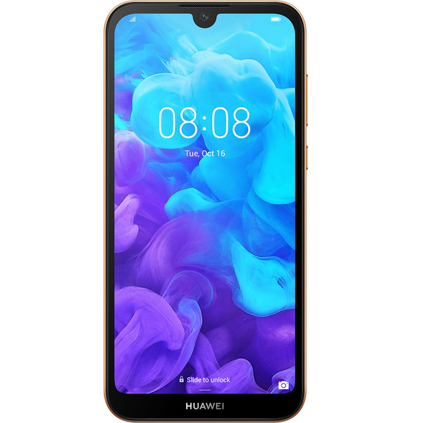 Huawei Y5 (2019) 16 GB/2 GB Android - mobiltelefon, Brun