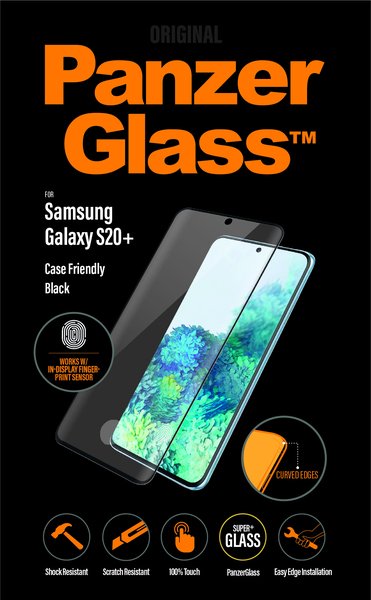PanzerGlass Case Friendly, Fingerprint, Galaxy S20+ - Screen Glass PanzerGlass Case Friendly, Fingerprint, Galaxy S20+ - Screen Glass