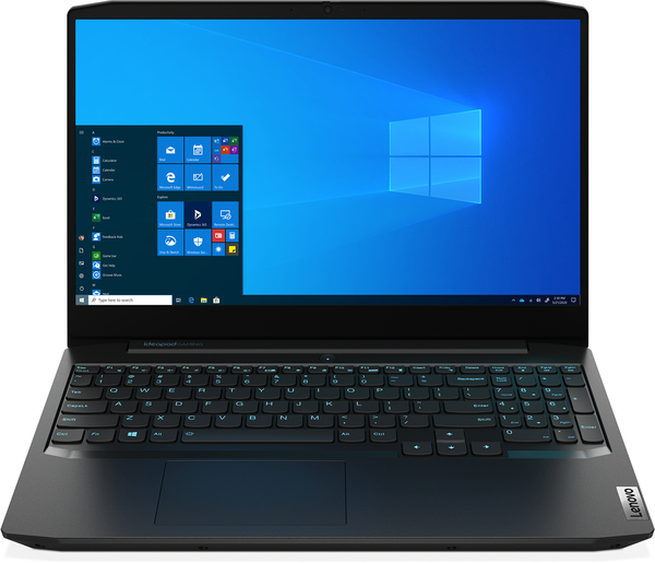 Lenovo 15.6&quot; Gaming 3, 16 GB / 512 GB SSD, GTX 1650 Ti, Win 10 Home - gaming b&auml;rbar, Svart
