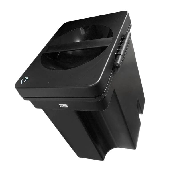 Roborock -p&ouml;lys&auml;ili&ouml; ja vesis&auml;ili&ouml; 0.4L/0.27L, musta