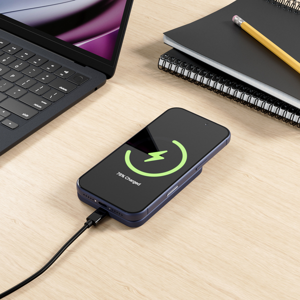 Epico UltraPack Qi2 25W Slim 5000mAh Alu Mag+ Wireless Power Bank EM55 | Deep Blue | MagSafe Compatible