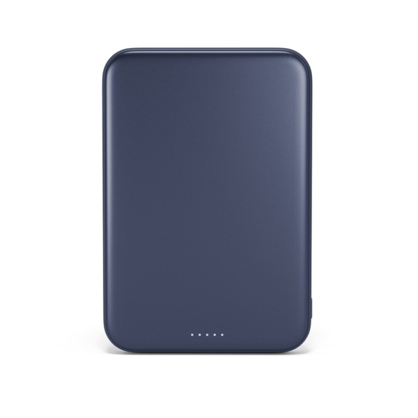 Epico UltraPack Qi2 25W Slim 5000mAh Alu Mag+ Wireless Power Bank EM55 | Deep Blue | MagSafe Compatible
