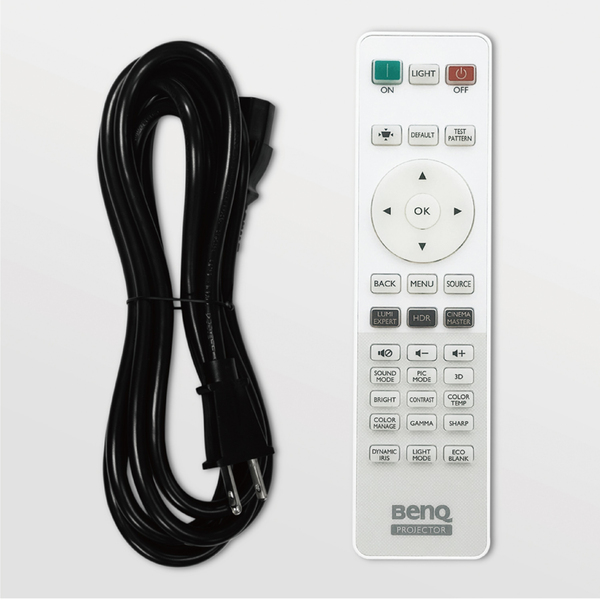 BenQ TK800M - 4K UHD, DLP, 3000 AL, 29dB (eco), 1,5-1,65:1, 4,2kg, Wi-Fi (option)