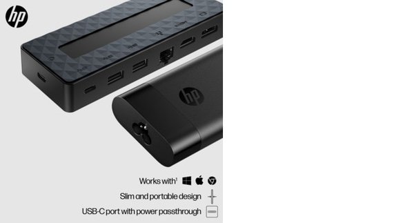 HP USB-C Hub and Charger Combo