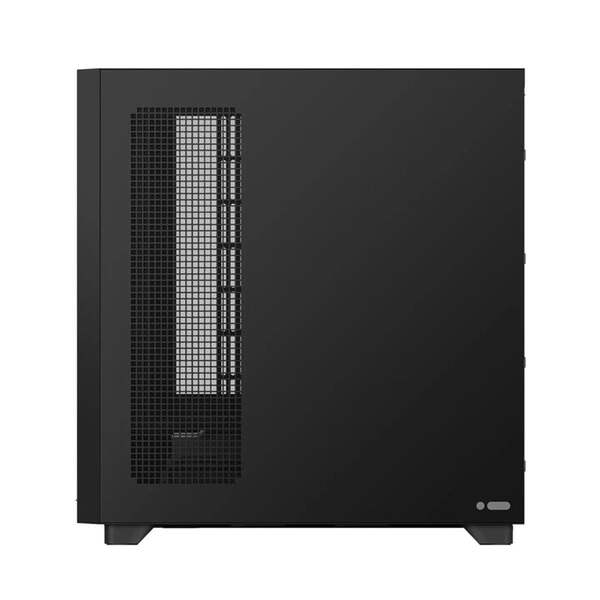 TRYX FLOVA F50 midi-tower chassi med f&ouml;nster, svart