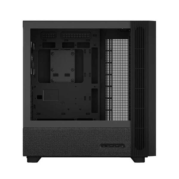 TRYX FLOVA F50 midi-tower chassi med f&ouml;nster, svart