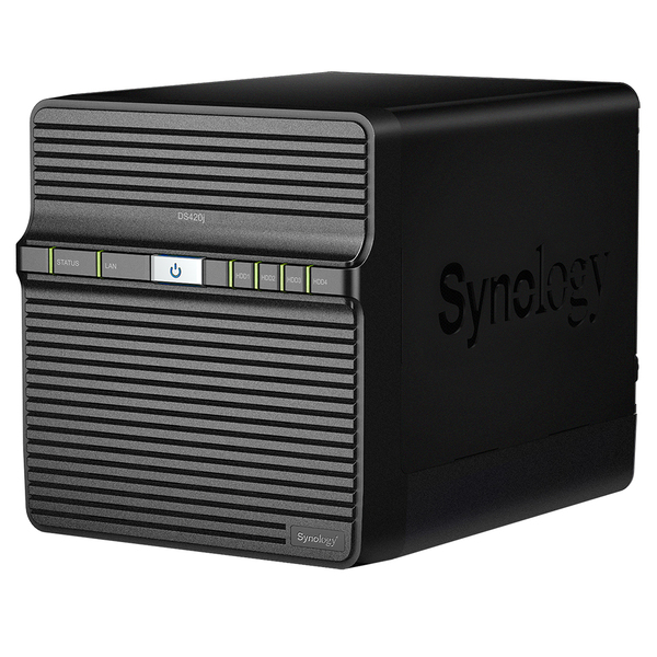 Synology DiskStation DS420J, 4x h&aring;rdiskplatser - NAS-server