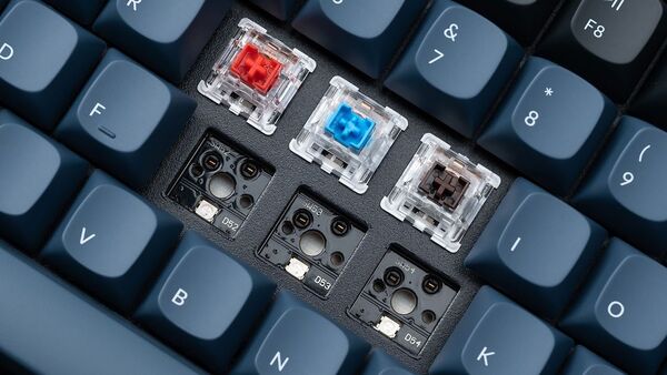 Keychron K2 Pro, QMK/VIA, RGB, Aluminium, Hot Swap 75%, K Pro Brown - wireless gaming keyboard