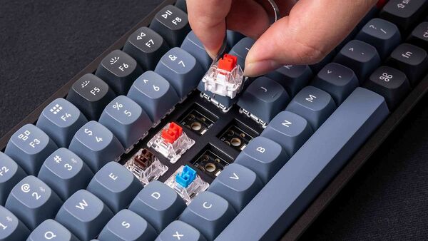 Keychron K2 Pro, QMK/VIA, RGB, Aluminium, Hot Swap 75%, K Pro Brown - wireless gaming keyboard