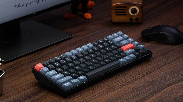 Keychron K2 Pro, QMK/VIA, RGB, Aluminium, Hot Swap 75%, K Pro Brown - wireless gaming keyboard