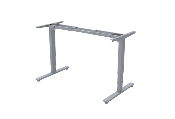 Nordic Office - H&ouml;j- och s&auml;nkram 2-l&auml;nk - gr&aring; - elektrisk - justerbar