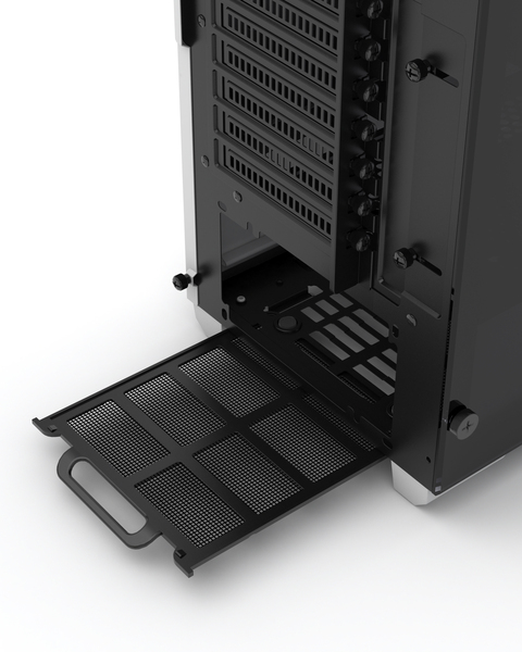 Phanteks Eclipse P400 Mid Tower Case. Tempered Glass. Glacier White