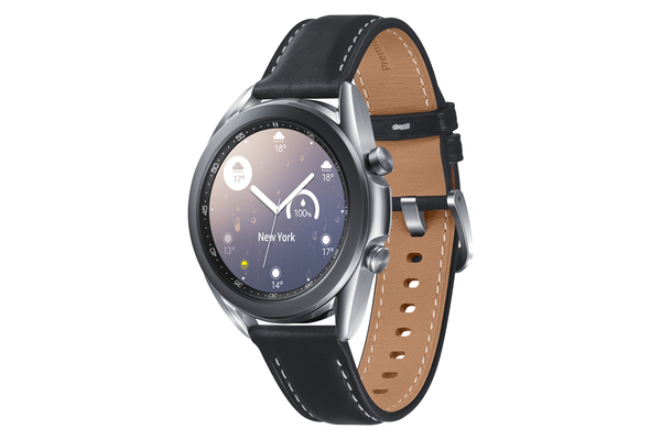 Samsung Galaxy Watch 3 41 mm LTE - tr&auml;ningsklocka, Mystic Silver