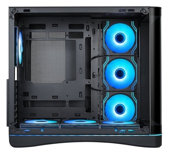 SAMA V62 Midi-Tower Case with window, Black