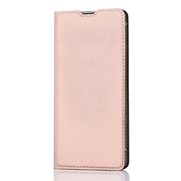 Wave Book Case, Xiaomi 12 -suojakotelo, Ruusukulta