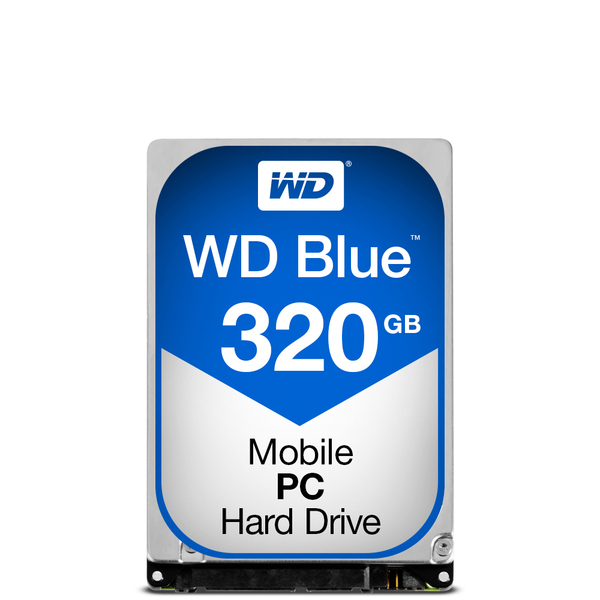 Western Digital 320GB Blue, 2.5", SATA, 5400rpm, 16MB - HDD