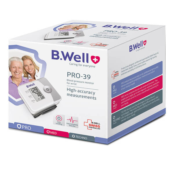 B.WELL Pro-39 Ranne, Yksi Mem - blood pressure monitor