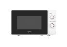 Midea MM720C2AT-W Freestanding Microwave Oven, 20 L, 700 W, White
