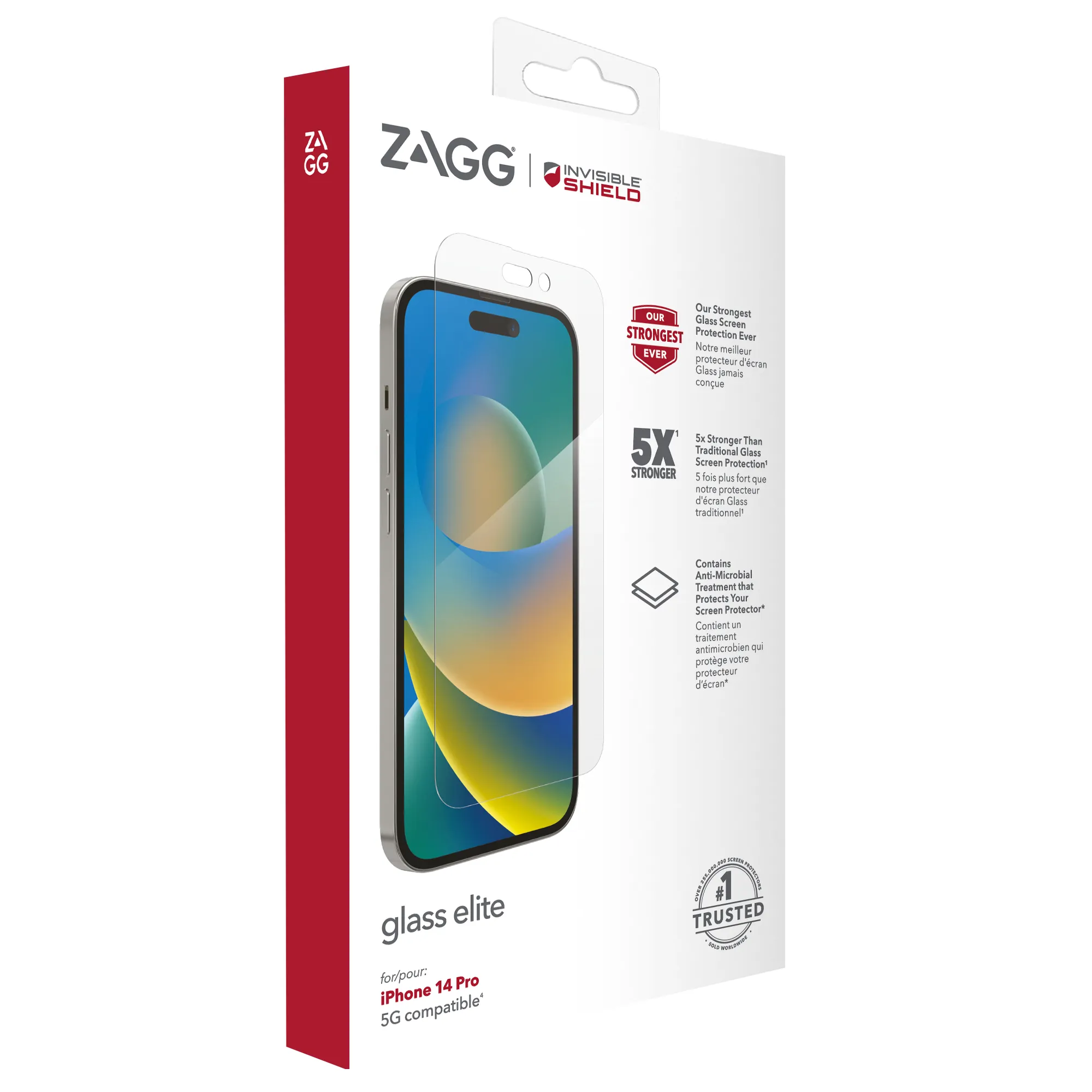 Zagg InvisibleShield Glass Elite, iPhone 14 Pro - Screen Glass