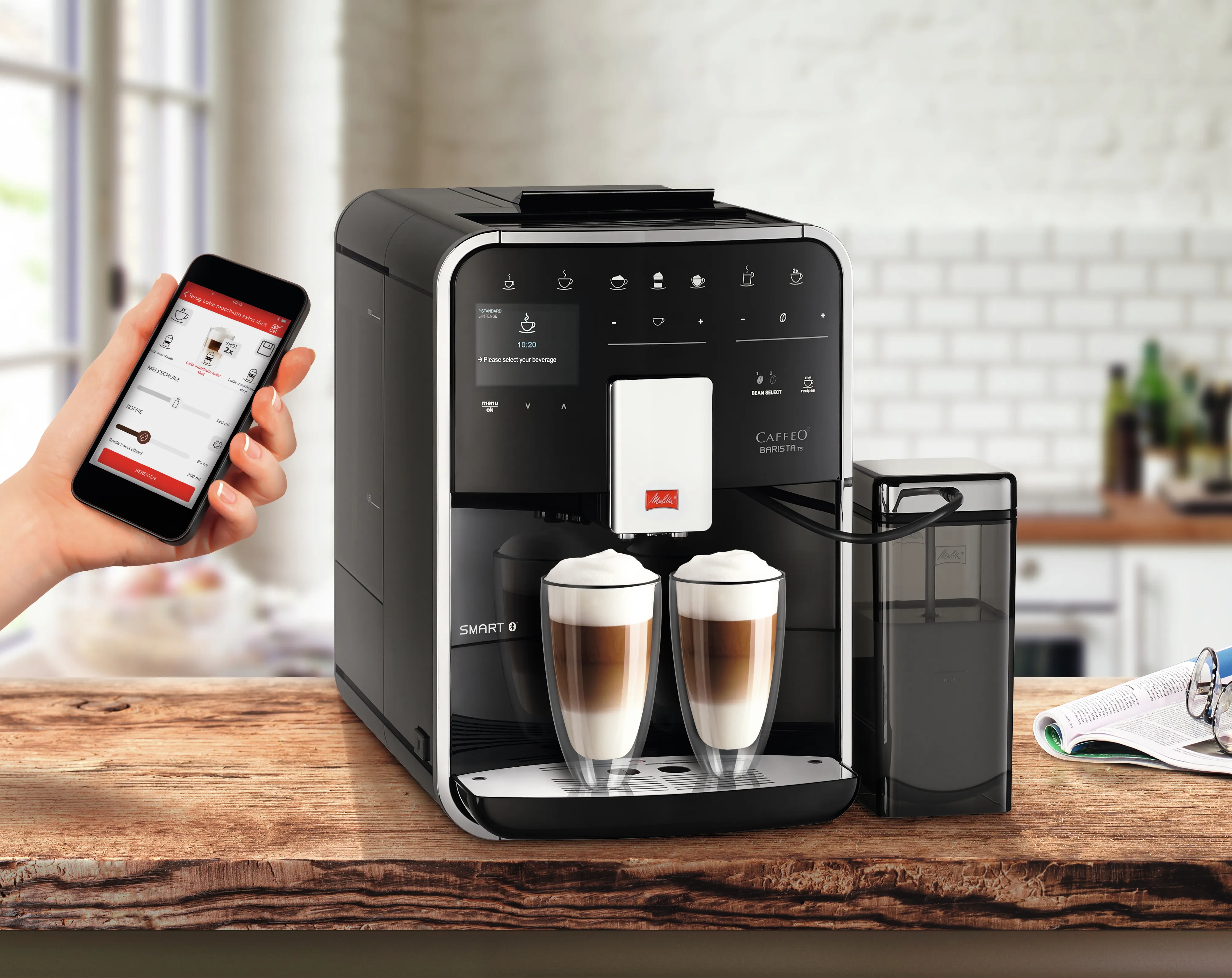 Melitta Barista TS Smart - coffee machine, black