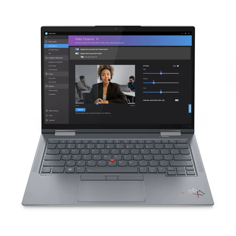Lenovo ThinkPad X1 Yoga Gen 8 14" i5-1335U, 16 Gt, 256 Gt, Win 11 Pro -kannettava, harmaa