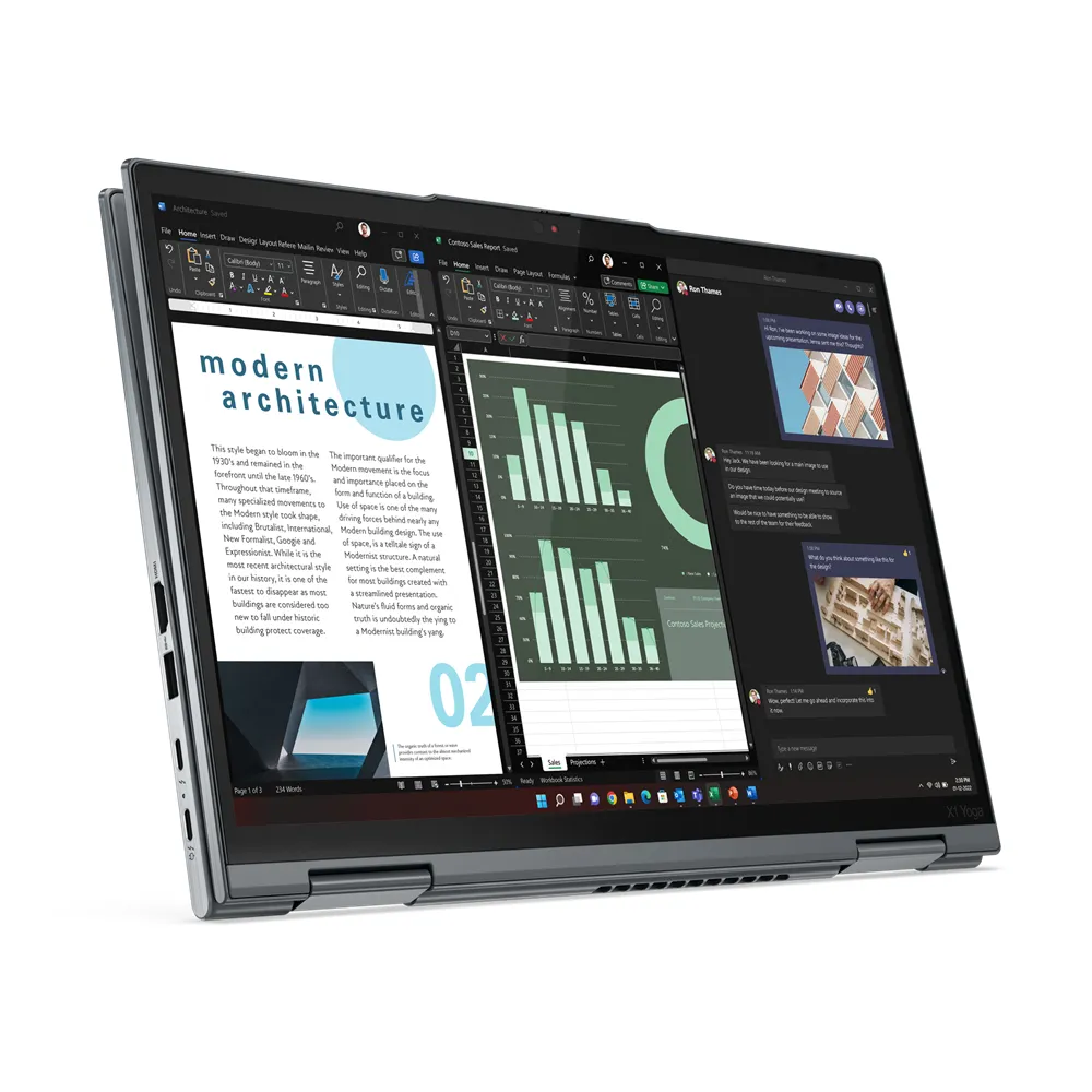 Lenovo ThinkPad X1 Yoga Gen 8 14" i5-1335U, 16 Gt, 256 Gt, Win 11 Pro -kannettava, harmaa