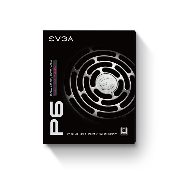 EVGA Supernova 850 P6 850W -virtal&auml;hde, 80 Plus Platinum