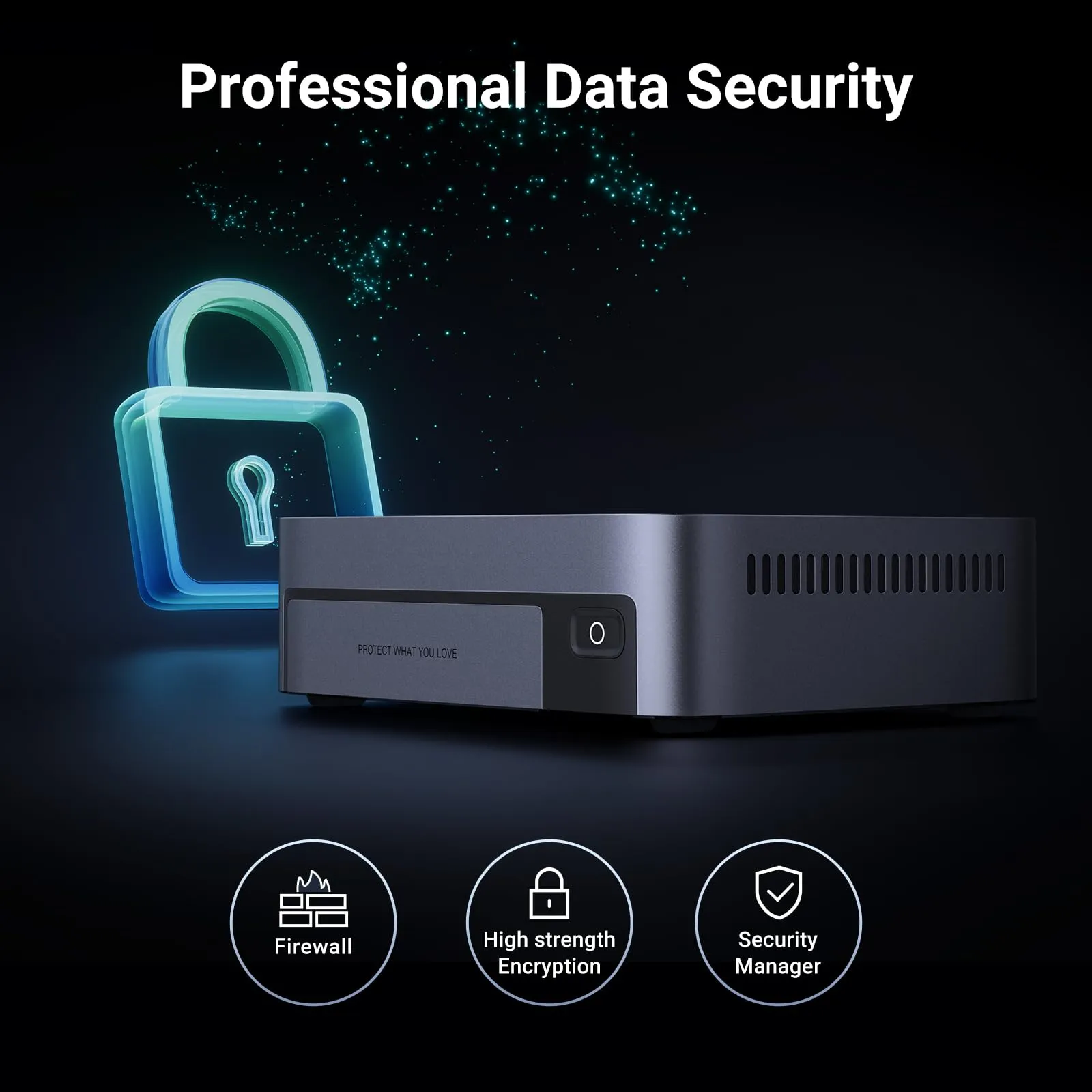 UGREEN NASync DXP480T Plus - All-Flash NAS, Grey