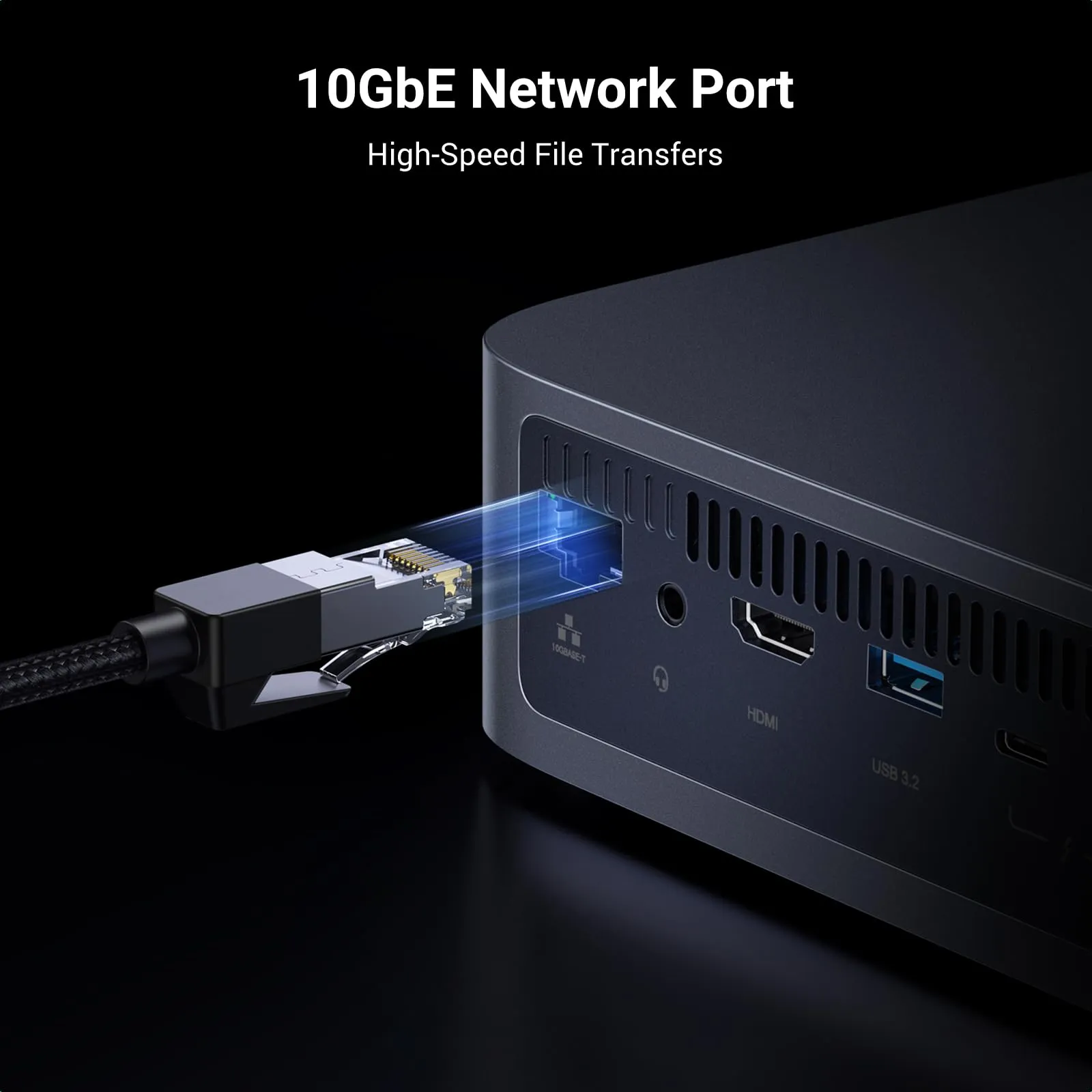 UGREEN NASync DXP480T Plus - All-Flash NAS, gr&aring;