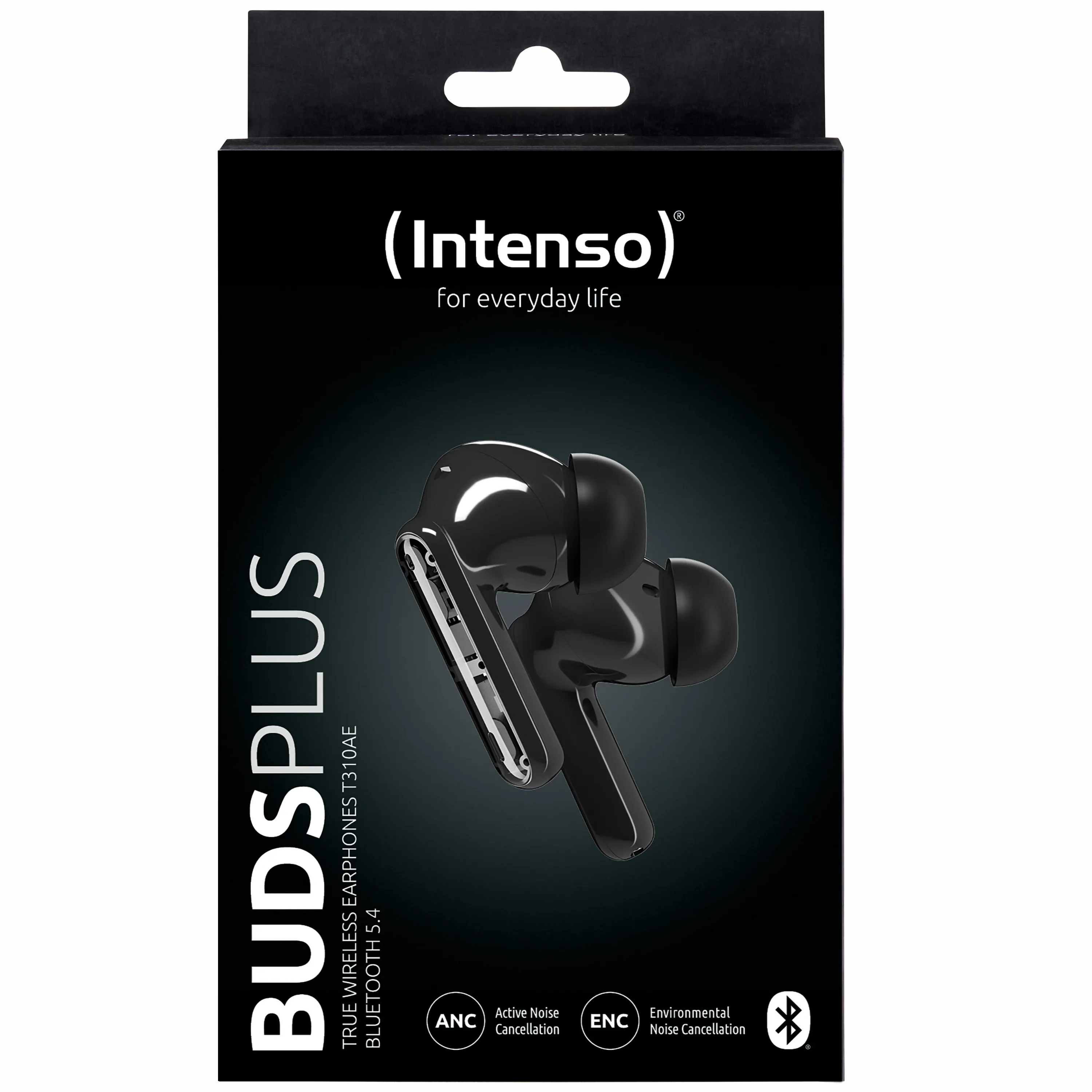 Intenso Buds Plus T310AE - tr&aring;dl&ouml;sa &ouml;ronsn&auml;ckor