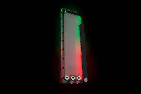 EKWB EK-Quantum Kinetic FLT 360 D5 PWM D-RGB - Plexi, pump&nbsp;(Black)