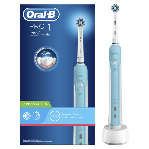 BRAUN ELECTRIC TOOTHBRUSH ORAL-B PRO1 700.