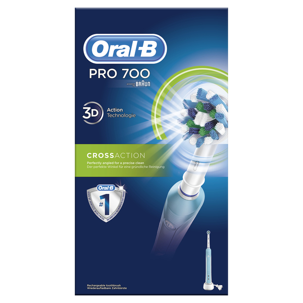 BRAUN ELECTRIC TOOTHBRUSH ORAL-B PRO1 700.