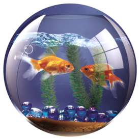 FELLOWES Brite mousepad with fish bowl