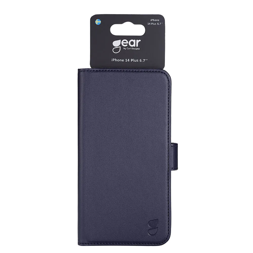 GEAR Wallet, iPhone 14 Plus - Wallet Case, Blue