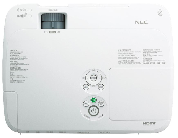 NEC M311X 3100ANSI XGA 1.3-2.2:1 LCD