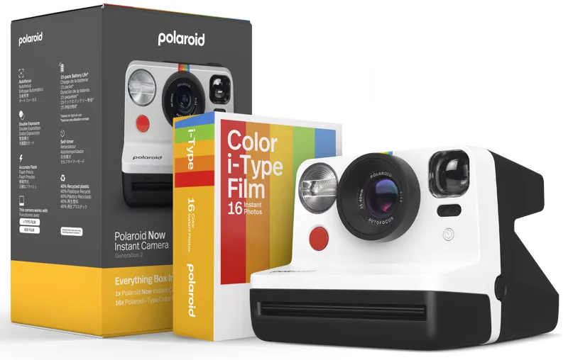 POLAROID Camera Now Gen. 2 E-box Black &amp; White
