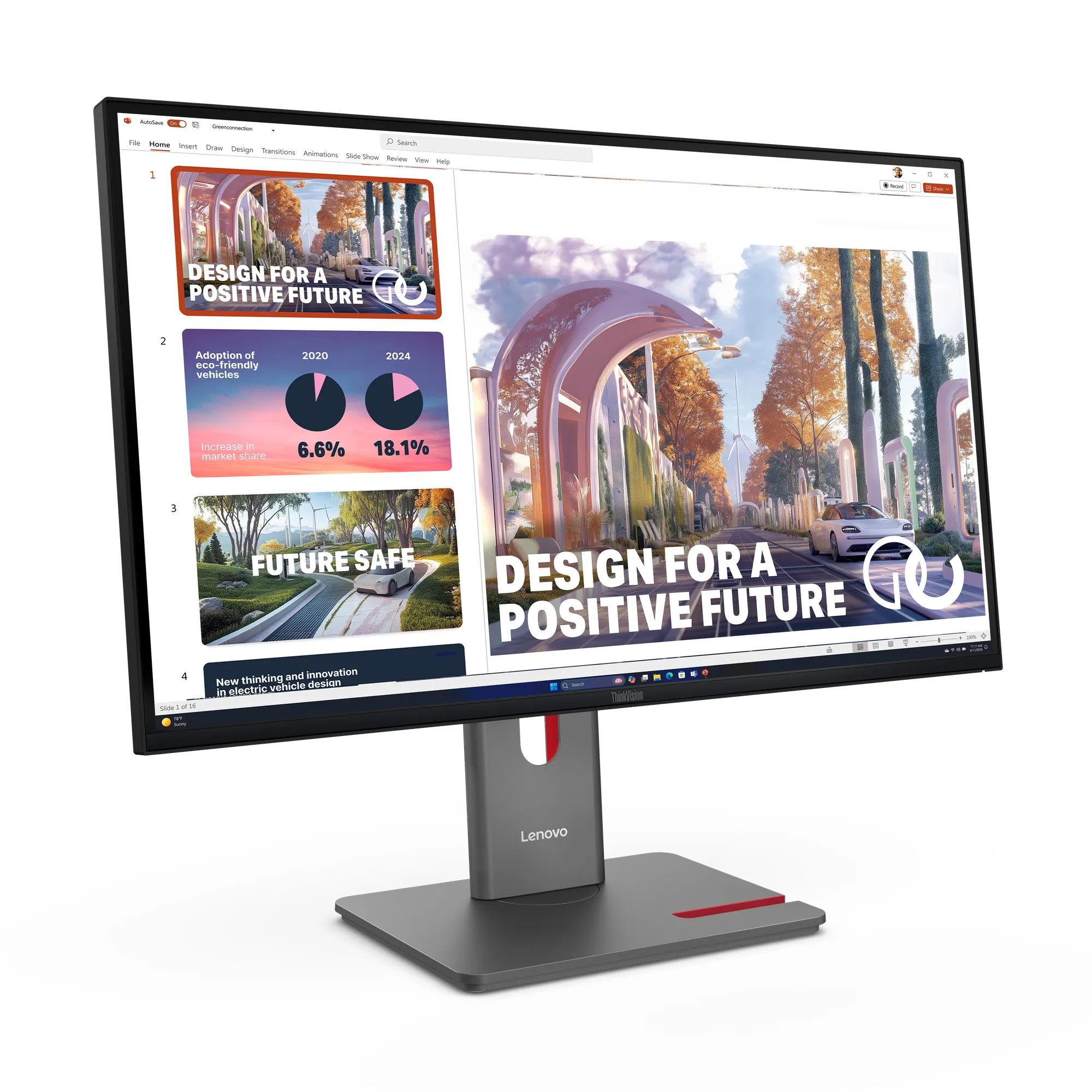 Lenovo ThinkVision ThinkVision P27QD-40 27" QHD, IPS - monitor