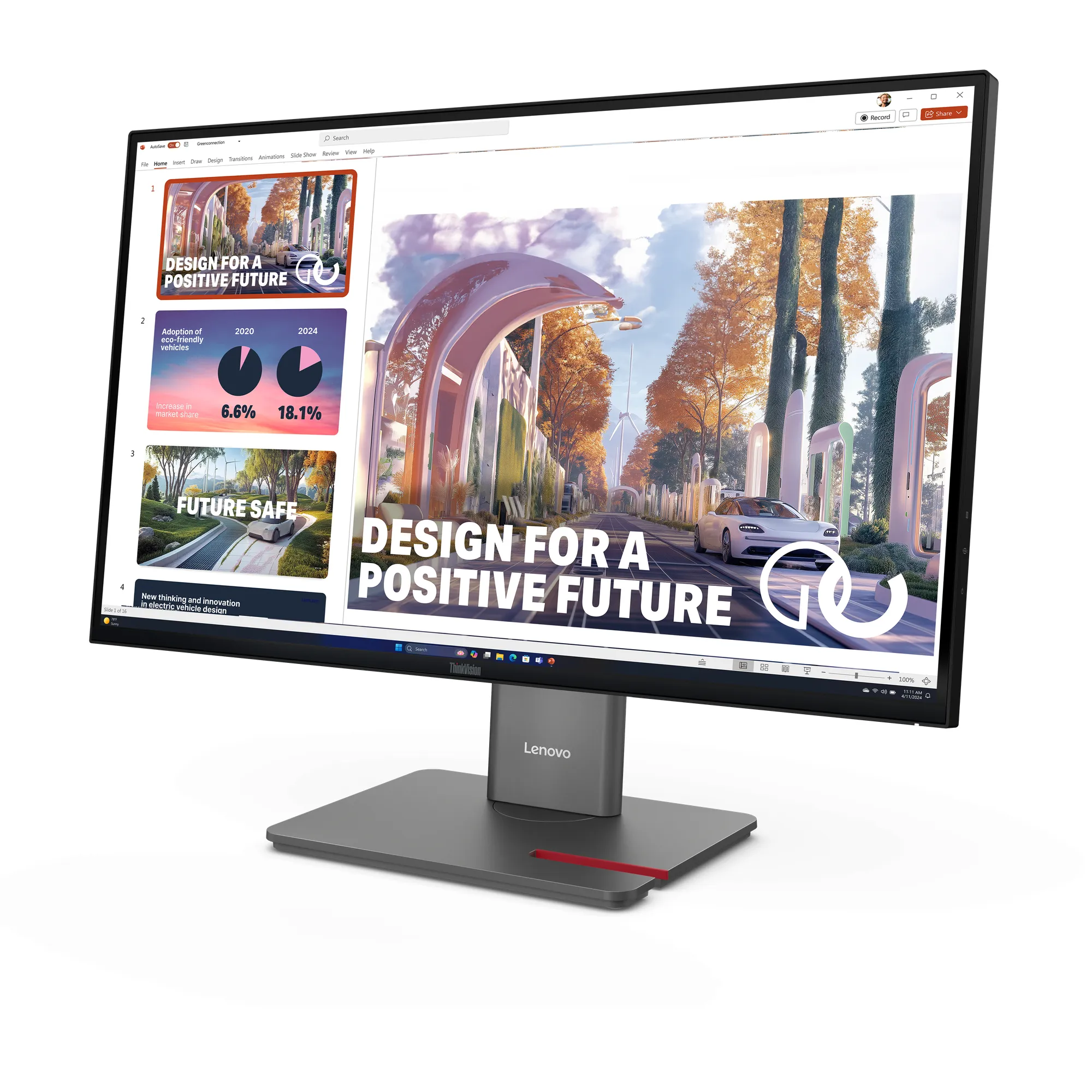 Lenovo ThinkVision ThinkVision P27QD-40 27&quot; QHD, IPS - monitor