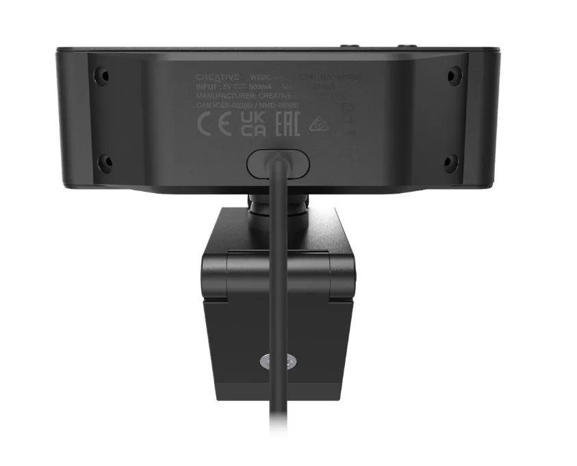 Creative live! cam sync 4k -web-kamera, musta