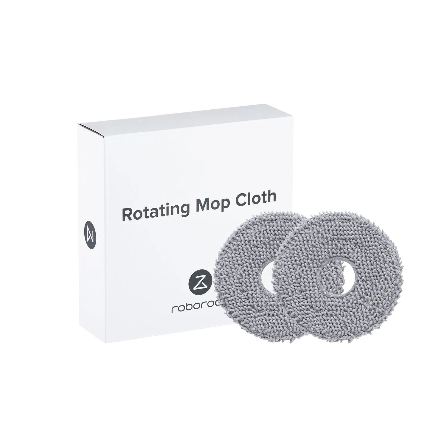 Roborock 8.02.0359 Rotating mop pads, 4-pack, Dark gray