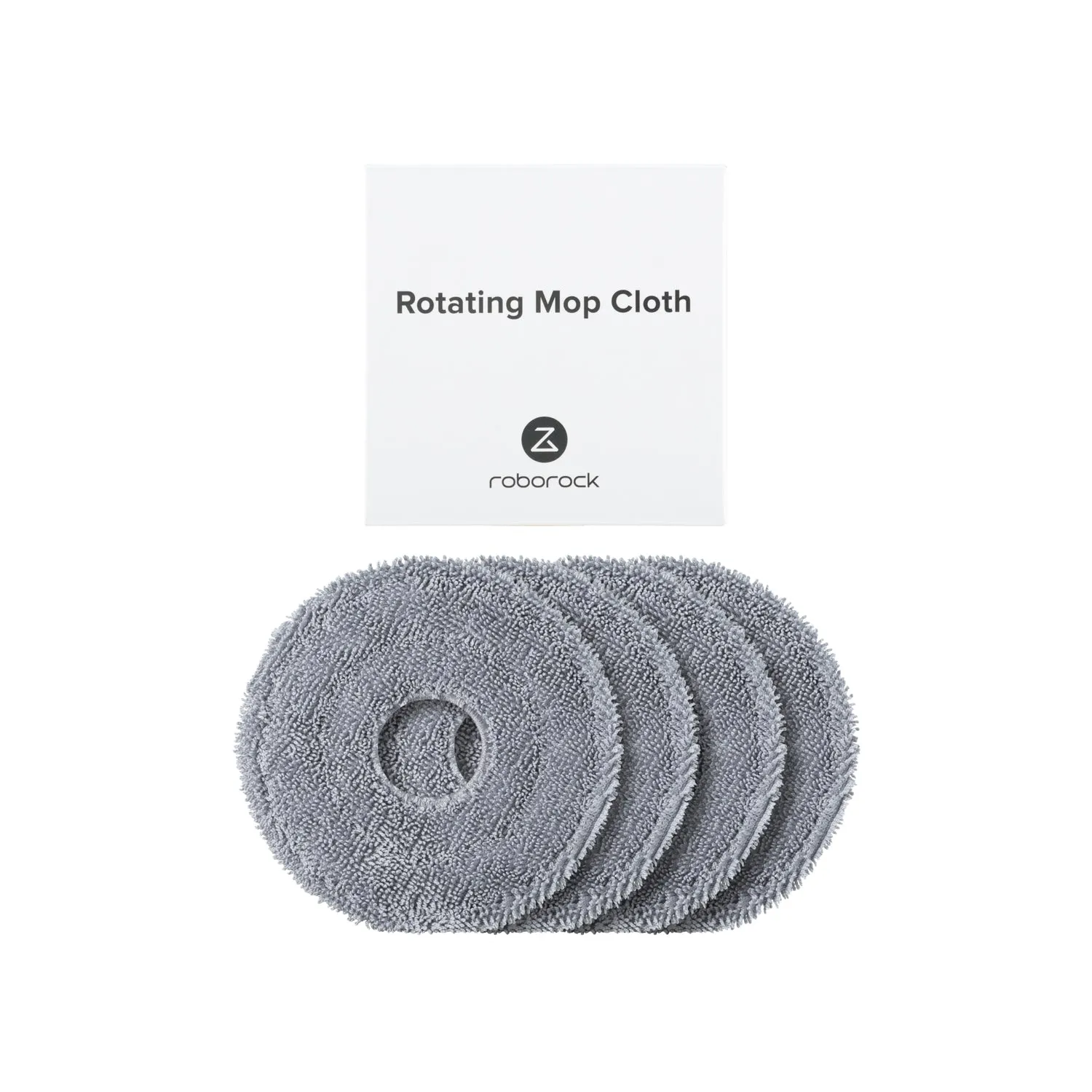 Roborock 8.02.0359 Rotating mop pads, 4-pack, Dark gray