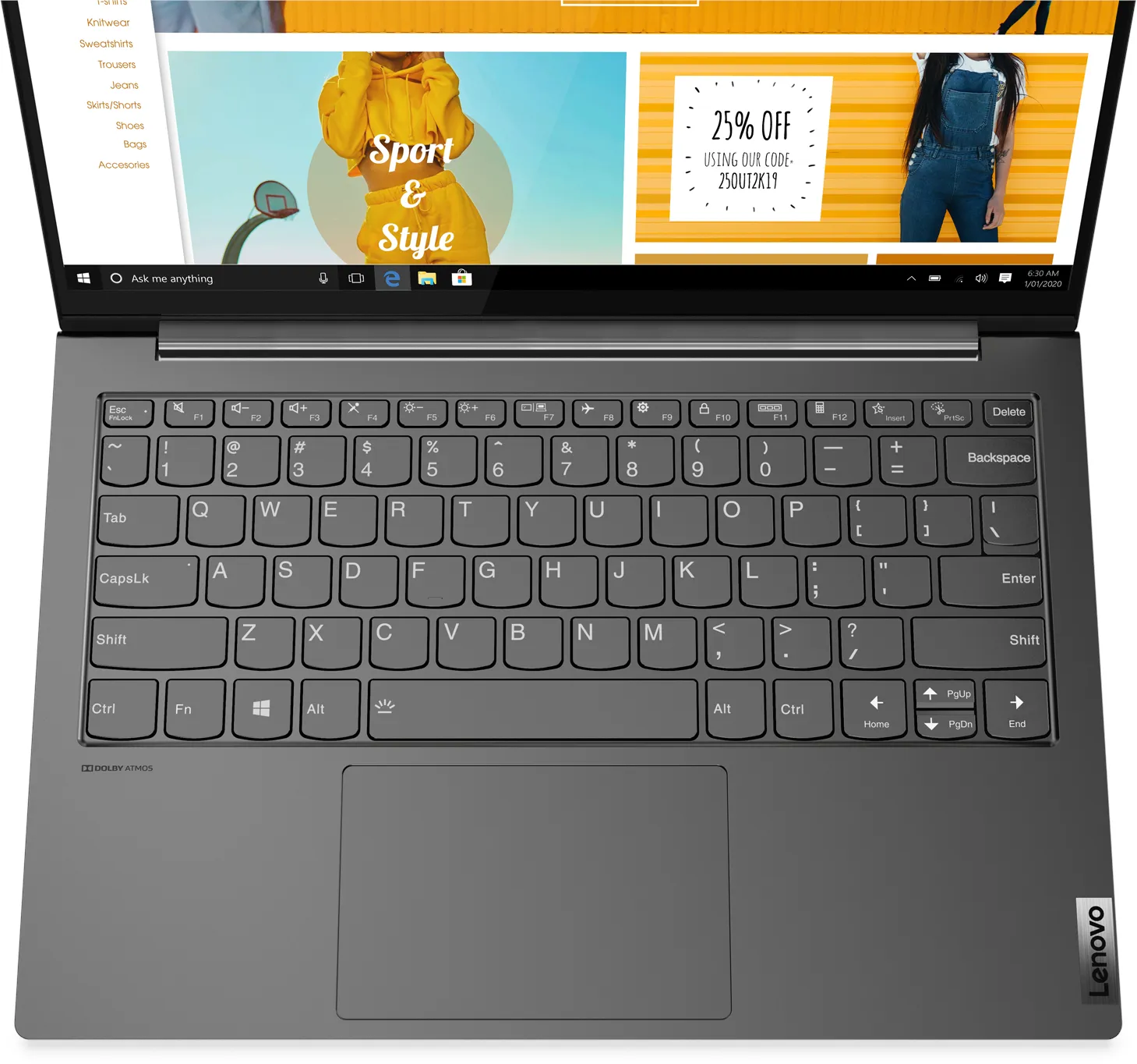 Lenovo Yoga Slim 7 13.3&quot; i5-1135G7, 8 GB, 512 GB, Win 10 Home - b&auml;rbar dator, Gr&aring;