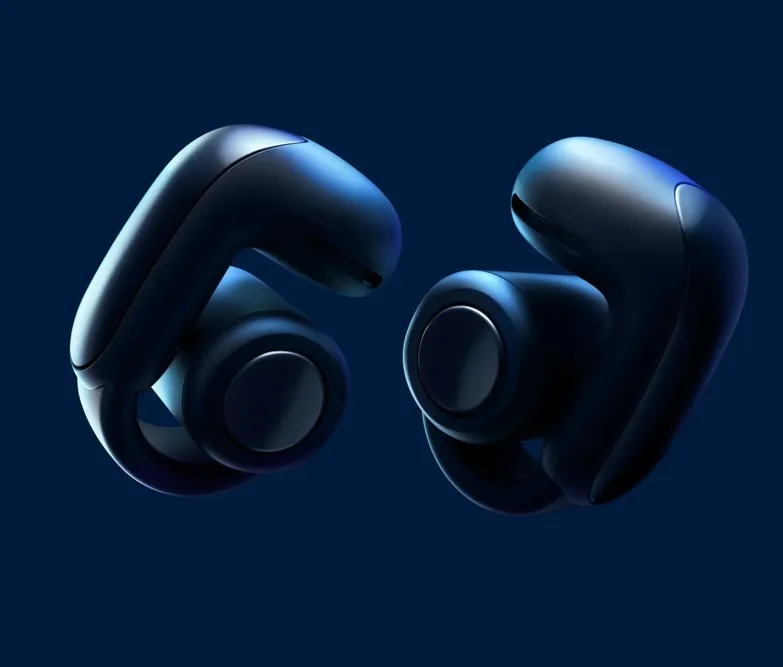 Bose Ultra Open Wireless Earbuds, Lunar Blue